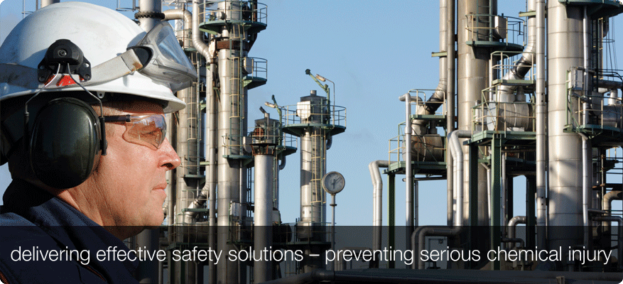 delivering effective safety solutions  -  preventing serious chemical injuries